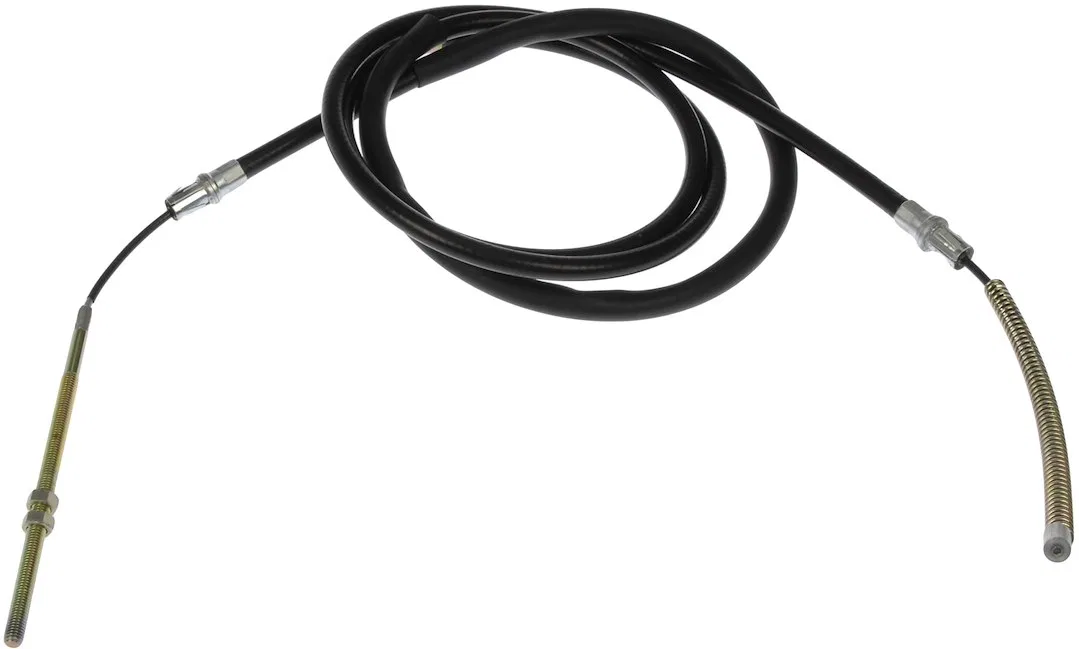 C93937 – DORMAN Parking Brake Cable, OE Replacement 103.74 Inch Length Inline Barrel End Type/ Threaded Rod End Type ...
